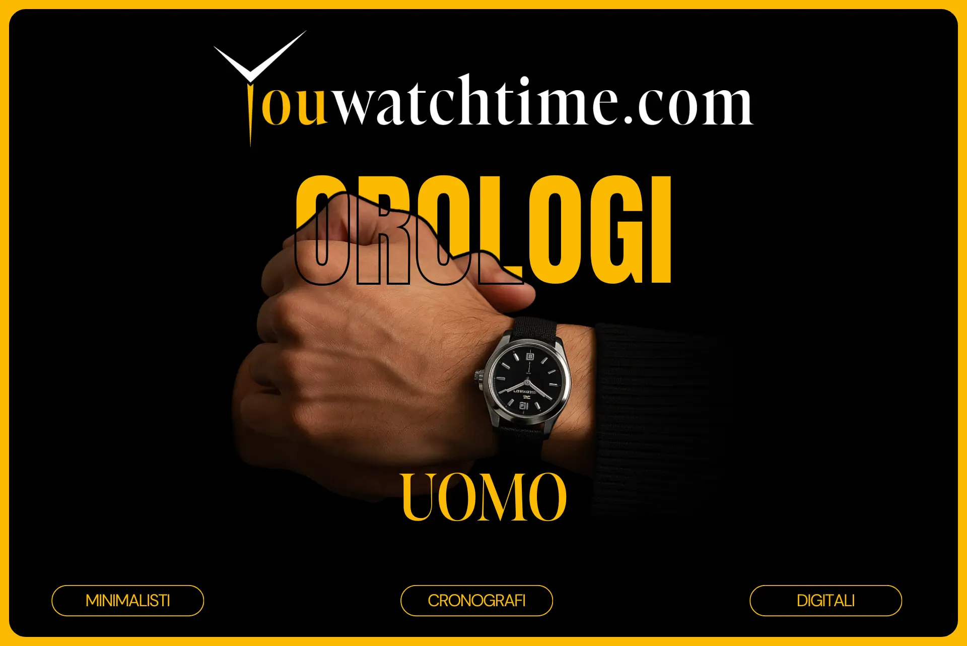 Orologi uomo automatici, al quarzo e digitali.
Marchi di orologi di lusso accessibile e pere collezionisti.