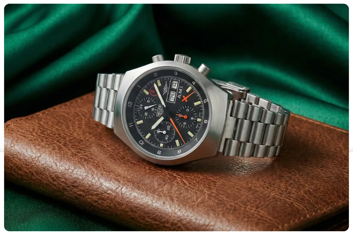 Tag Heuer AMI 510.543. Orologio vintage di secondo polso