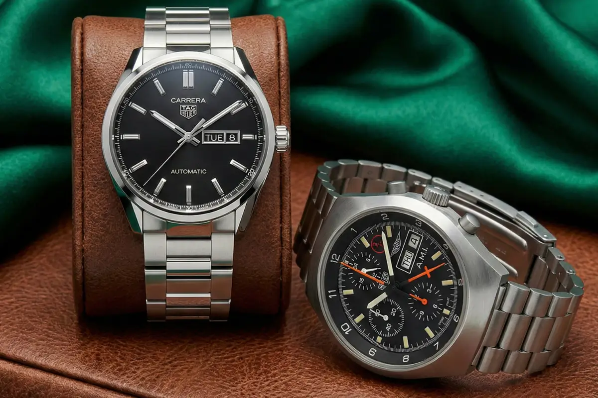Tag Heuer il nuovo Carrera o il vintage A.M.I. Lemanie 5100