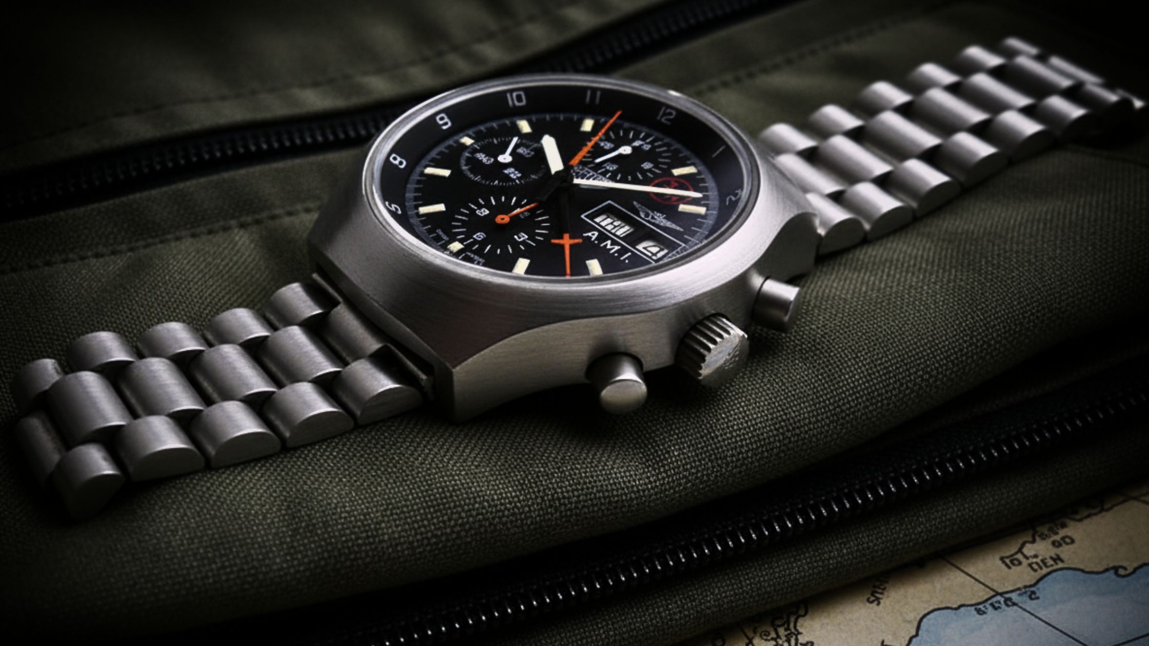 Orologio TAG Heuer vintage A.M.I. calibro Lemania 5100 alta orologeria